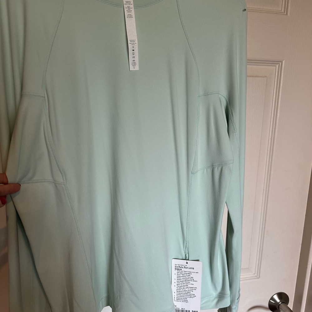 lululemon athletica Mint Long Sleeve Top
